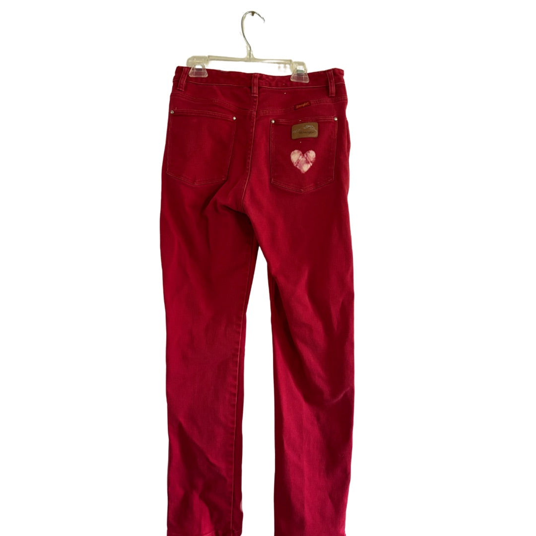 Red Wrangler Jeans